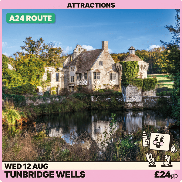 Royal Tunbridge Wells Half-Day Trip - Wed 12th Aug - A24