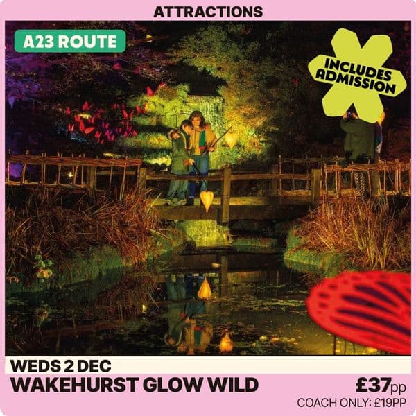 Wakehurst Glow Wild Christmas Lights - Wed 2nd Dec