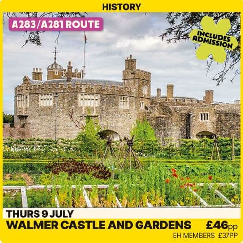 Walmer Castle -Thursday 9th July A283/A281