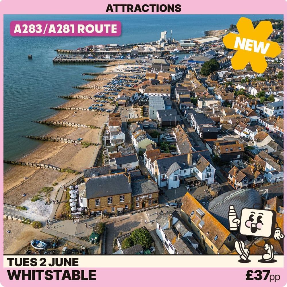 Whitstable -Tuesday 2nd June -A281/283 Route