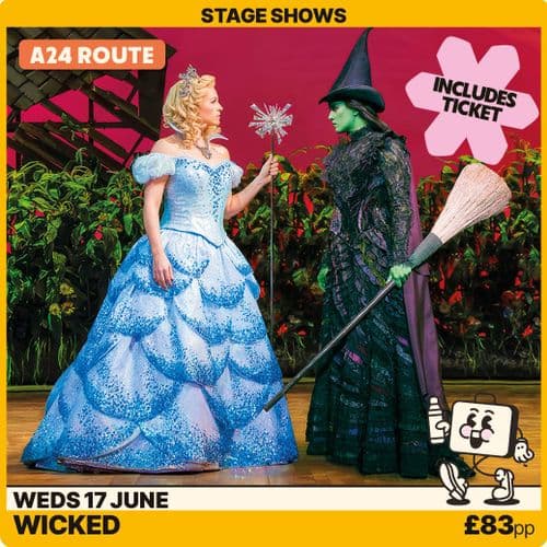 Wicked - Wednesday 17th June - Apollo Victoria Theatre- (A24)