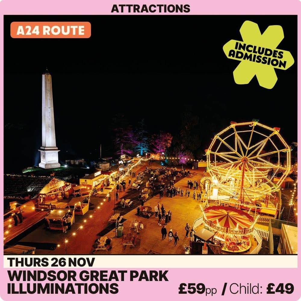 Windsor Great Park Illuminations - Thu 26th Nov