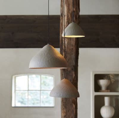 Amos Matt Grey Pendant Light