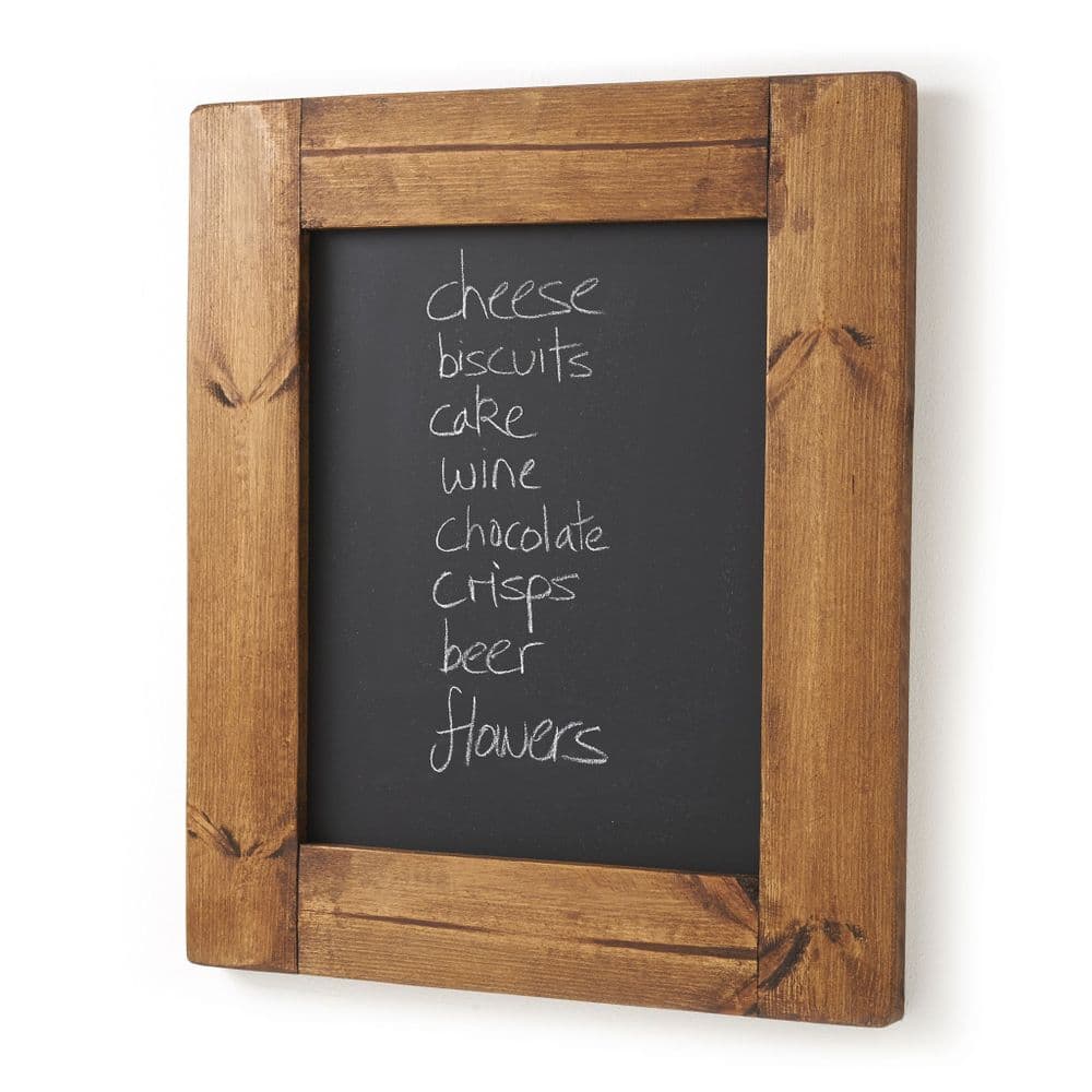 Chunky Rustic Wood Framed Chalkboards