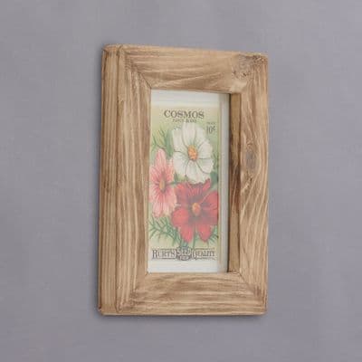 Distressed Wood Picture Frame