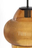 Florence Amber Glass Pendant Light