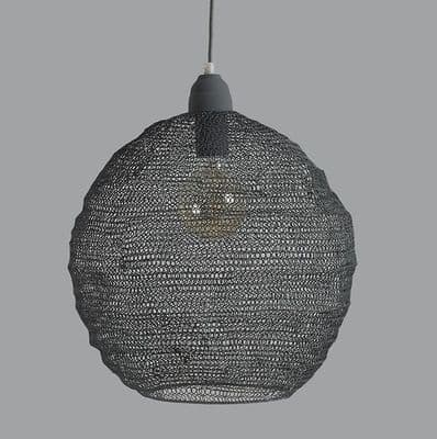 Nina Wire Pendant Light - Grey