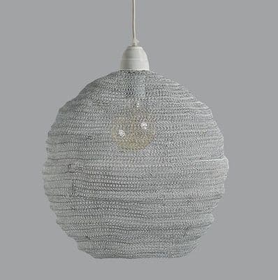 Nina Wire Pendant Light - White