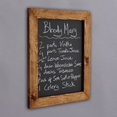 Old Wood Framed Chalkboard Blackboard B