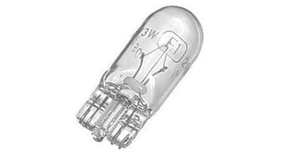 Genuine Volvo 3 Watt Capless Side Light Bulb (x1)