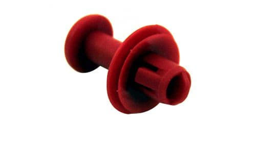 Genuine Volvo 740, 760, 780, 940, 960, S90, V90 Door Panel Clip (Red)