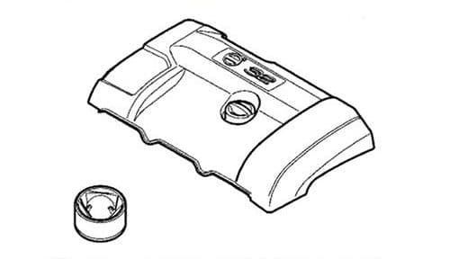 Genuine Volvo C30 B4204S3 Engine Cover - Parts Monster