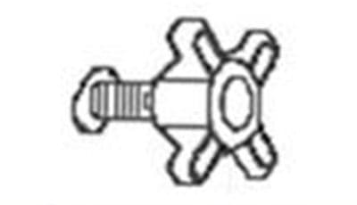 Genuine Volvo C30 Space Saver Wheel Securing Screw