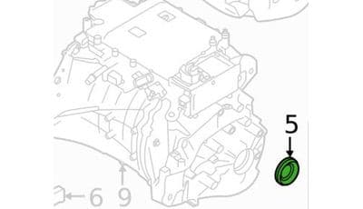Genuine Volvo ES90, EX90 Front Axle Electric Drive Shaft Seal Ring