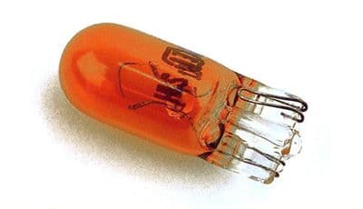 Genuine Volvo Orange 5W Capless Indicator Bulb (x1)