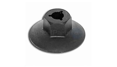 Genuine Volvo Plastic Nut With Collar (Fits Various Locations)
