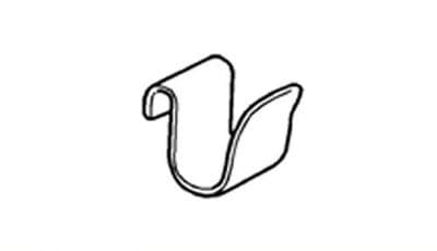 Genuine Volvo S40, V50 Replacement Clips Rear Door Sun Blinds (x10)