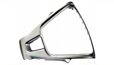 Genuine Volvo S60 V60 XC60 V70 XC70 S80 V40 3-spoke Steering Wheel Chrome Trim