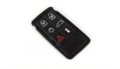 Genuine Volvo S80 II V70 III XC60 S60 V60 (07-) 6 Button Set for Remote Key