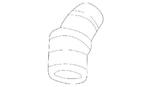 Genuine Volvo S80, V70, S60, XC70 (Petrol) (-08) Filling Tube Filler