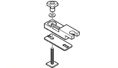 Genuine Volvo T Groove Adapter Kit (Weekender Roof Box)