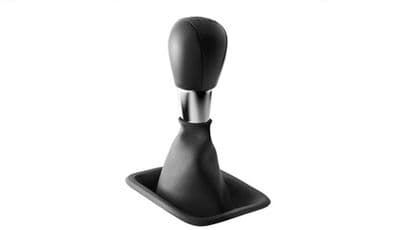 Genuine Volvo V60 (-18) Leather Manual Gear Knob (Colour: Charcoal Trans: M66)