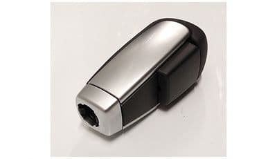 Genuine Volvo V70, XC70 (08-12) Leather Gear Shift Knob (Charcoal / Automatic)
