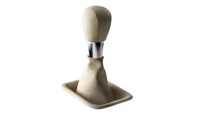 Genuine Volvo V70 XC70 (08-) Leather Gear Shift Knob (M66) (Soft Beige / Manual)