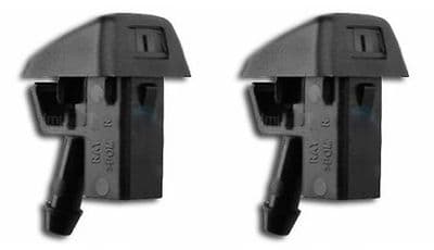 Genuine Volvo V70 XC70 S80 (07-13) Windscreen Washer Jets (Pair) (Not Heatable)