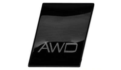 Genuine Volvo XC40 Black Edition Tailgate Emblem (AWD)