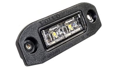 Genuine Volvo XC60 (09-17) Number Plate Light / Lamp / Lens