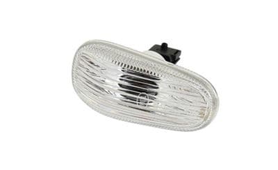 Saab 9-3 SS (03-) 9-5 (06-10) White Side Repeater Lamp / Light / Lens (x1)