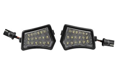 Volvo C30 C70 S40 V50 S80 V70 LED Mirror Puddle Lights / Lens / Lamps (Pair)