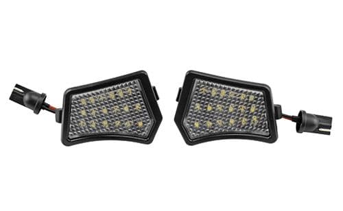 Volvo C30 C70 S40 V50 S80 V70 LED Mirror Puddle Lights / Lens / Lamps (Pair)