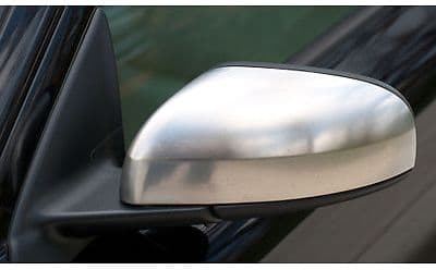 Volvo S60, S80, V70 (04-06) (Matt Chrome) Left Door Mirror Back Cover / Casing