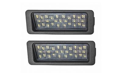 Volvo V40, V40 CC (13-19) Rear Number Plate Led Lights (Pair)