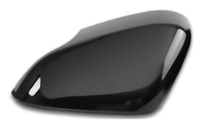Volvo V40, V40CC (13-) Left Wing Door Mirror Back Cover / Casing (Colour: Black)