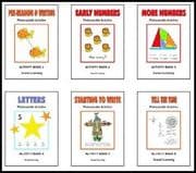 Activity Books - Set of six