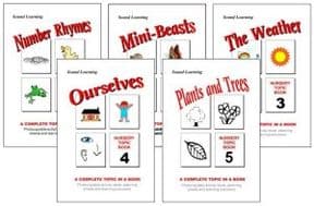 Topic Books - Set of Five