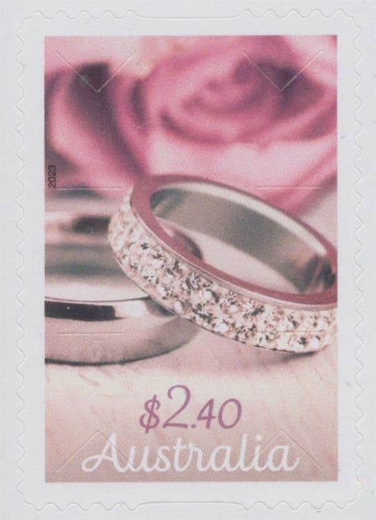 Australian Stamps 2023 03/01/2023 Special Occasions 2023 2.40 Rings
