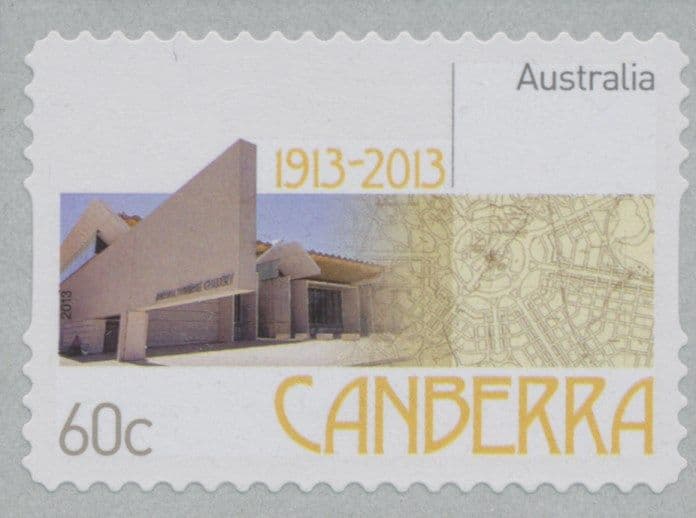 Australian Stamps SG3950 Centenary of Canberra selfadhesive from roll