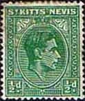 1938 St Kitts - Nevis King George VI  SG 68 Fine Used