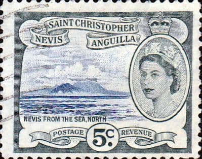1954 St Christopher Nevis Anguilla SG 111 Nevis Fine Used