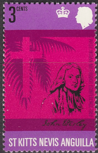 1967 St Christopher Nevis Anguilla Methodist Conference SG 185 Fine Used