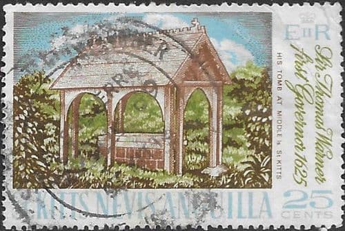 1969 St Christopher Nevis Anguilla Sir Thomas Warner SG 200 Fine Used