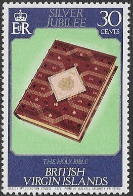 1977 British Virgin Islands Royal Silver Jubilee SG 365 Fine Mint