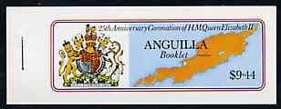 1978 Anguilla Royal Silver Jubilee Booklet SB2 Fine Mint