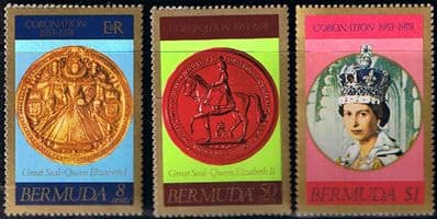 1978 Bermuda Coronation 25th Anniversary Set Fine Mint