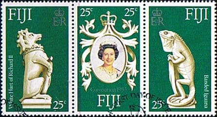 1978 Fiji Coronation 25th Anniversary Set Fine Used