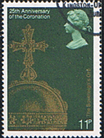 1978 Great Britain Coronation 25th Anniversary SG 1061 Fine Used